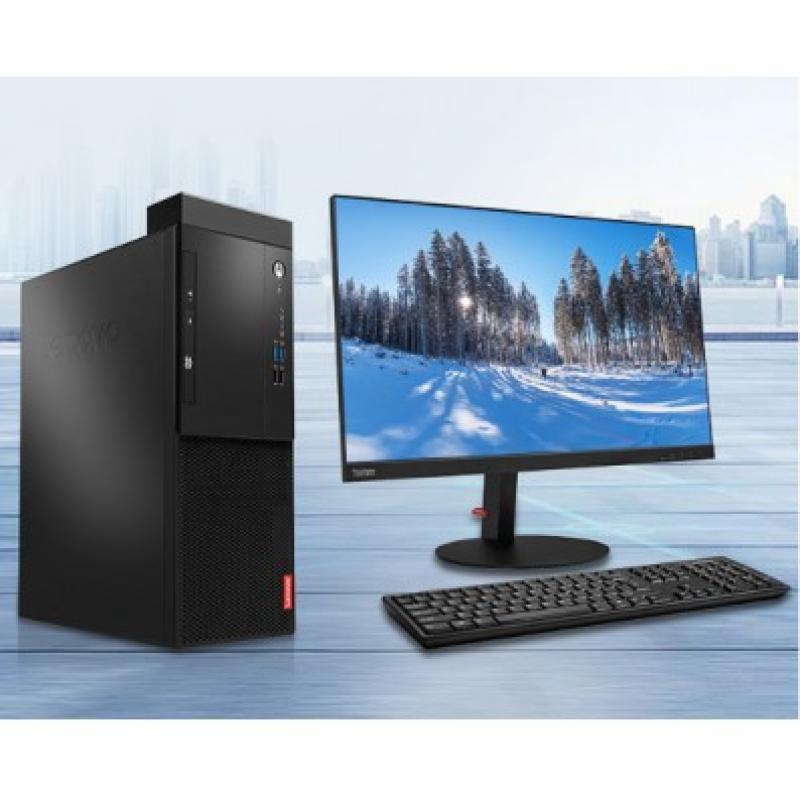 聯想（LENOVO) 商用臺式機啟天M530-A410（R5-3600/8G/256G SSD+1T/DVDRW/2G獨顯/21.5英寸）臺式計算機