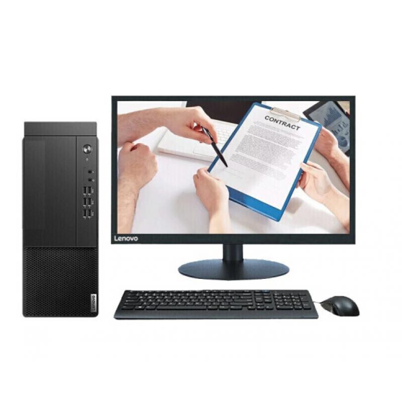 聯(lián)想(Lenovo)  啟天M630-B495( I5-10500/8GB/512GB/DVDRW 核顯/23.8英寸)  臺式計算機