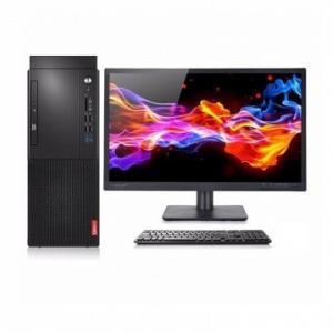 聯想/LENOVO  啟天M428-A104 (i3-9100/4GB/1TB/無光驅/180W電源/云教室/Win10/19.5 寬屏LED液晶) 臺式計算機