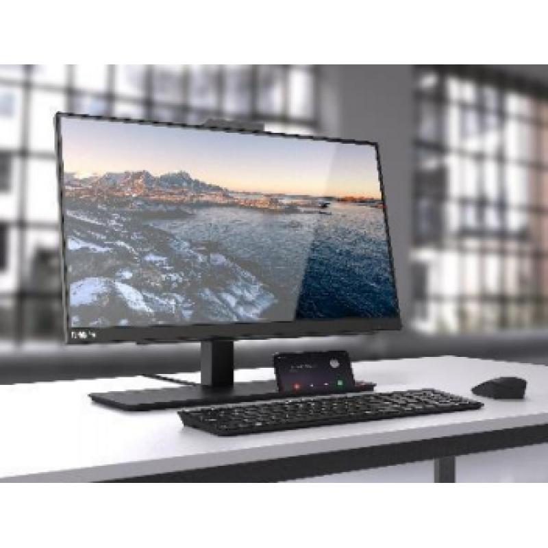 聯想 (Lenovo）ThinkCentre M830z-D102（i5-10500/8G/128G SSD+1TB/集顯/DVD刻錄/WIFI/win10/21.5寸高清屏）臺式一體機