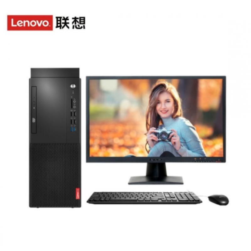 聯想/LENOVO  啟天M428-A104 (i3-9100/4GB/256G/無光驅/180W電源/云教室/Win10/21寬屏LED液晶 )臺式計算機
