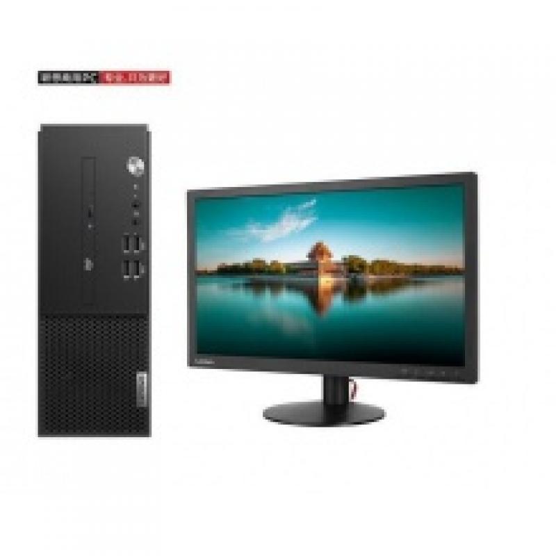 聯想/LENOVO  啟天M430-B002(C) （i3-10100/4GB /1TB 硬盤 /DVD刻錄/180W電源 /聯想智能云教室 /Win10 /21.5 寬屏顯示器）臺式計算機