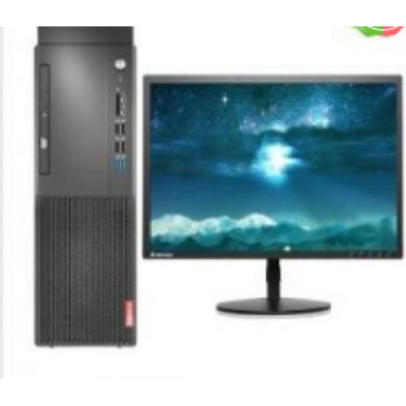 聯想(Lenovo) 啟天 M428-A118 （I3-9100/4GB/128G SSD+1T/無光驅/云教室/ WIN10/21.5 寬屏LED液晶）臺式計算機