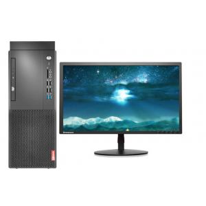 聯想(Lenovo) 啟天 M428-A118 （I3-9100/4GB/128G+1T/無光驅/云教室/三年有有限保修及上門/ WIN10/27寸顯示器）臺式計算機