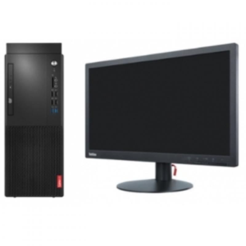 聯想Lenovo啟天M420-D164 I5-9500/8GB/128SSD/1TB SATA/無光驅/云教室/WIN10/23.8 寬屏LED液晶 /臺式計算機