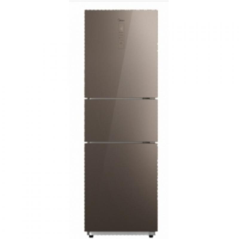 電冰箱 美的/Midea BCD-245WTGPM 201-250L 1級(jí) 三門(mén) 電腦控溫 風(fēng)冷 棕色