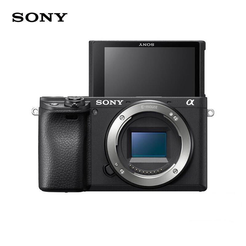 照相機 索尼/SONY A6400 18-135mm 2.5-3.0英寸 2000-2999萬 微單微電 APS-C SD卡 單鏡頭套機 黑色