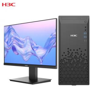 臺式計算機 華三 X5-020T 酷睿 I5-10400 21.5 集成顯卡 共享內存 256GB 1TB 中興新支點 V3 8GB