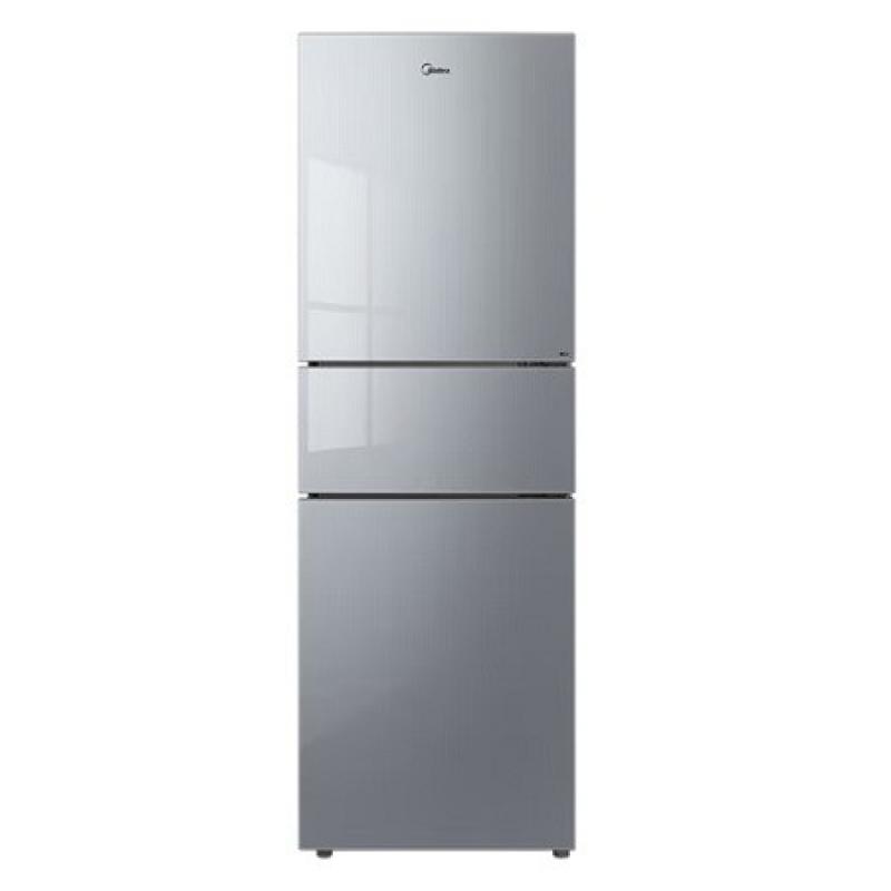 電冰箱 美的/Midea BCD-239WTGPM 201-250L 1級 三門 電子控溫 風冷 銀色